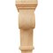 Ekena Millwork 4 1/2"W x 5 5/8"D x 12"H Scroll Corbel , Red Oak COR04X05X12SCRO - alternate 2